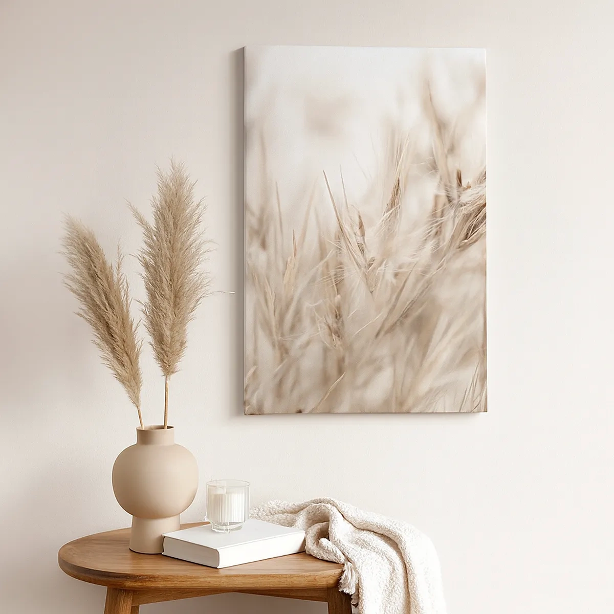 Canvas picture - Meadow and Wind - 50x70 cm