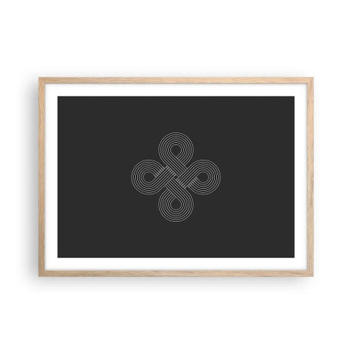 Poster in light oak frame - In Celtic Spirit - 70x50 cm