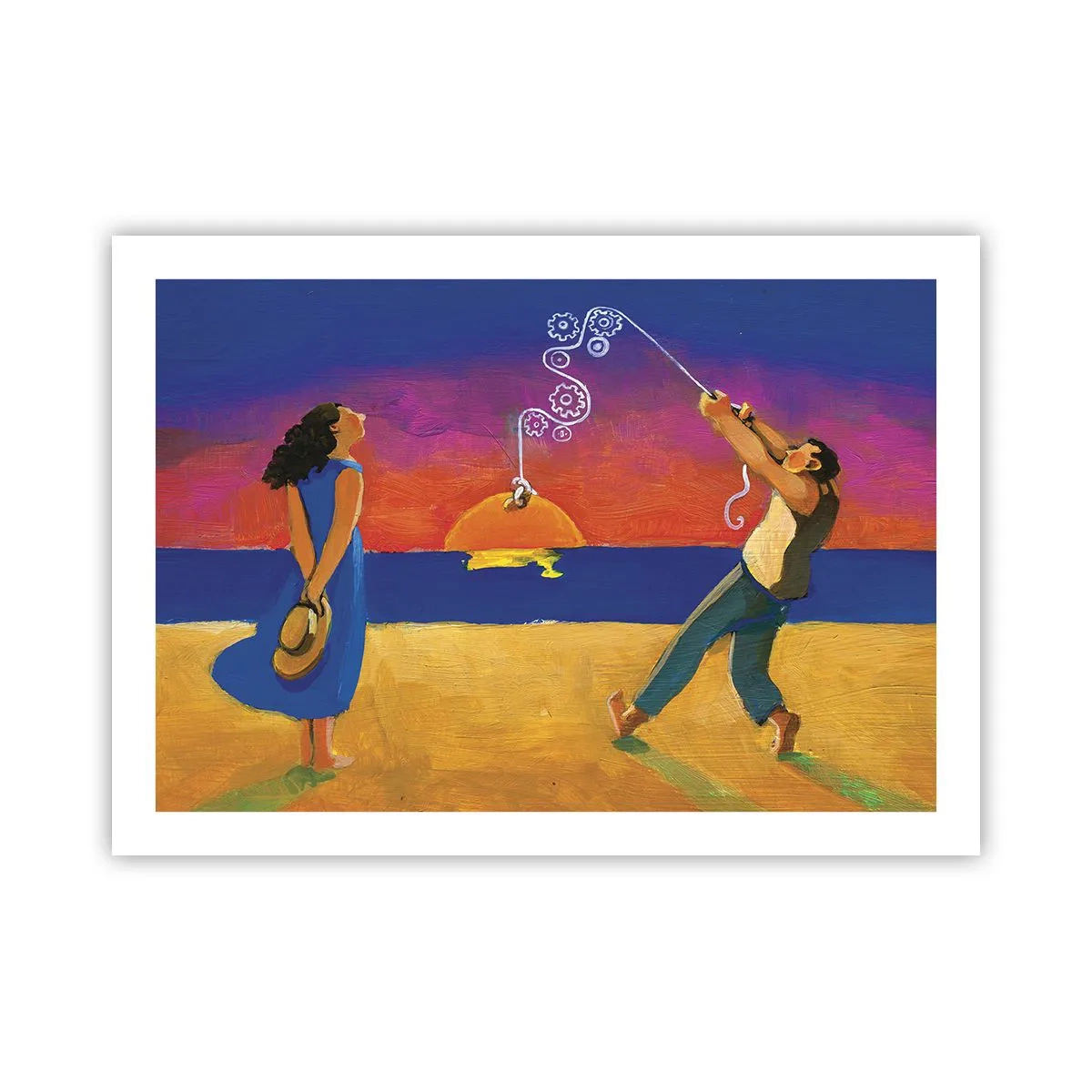 Poster - More than a Star from the Sky - 70x50 cm