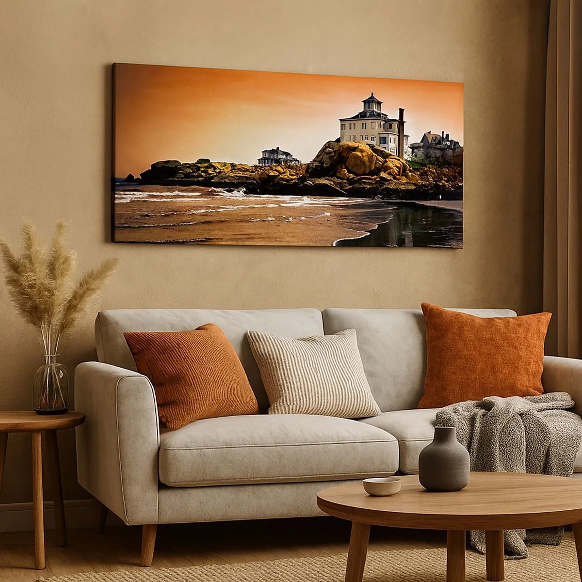Canvas picture - Elegance of a West Coast - 100x40 cm