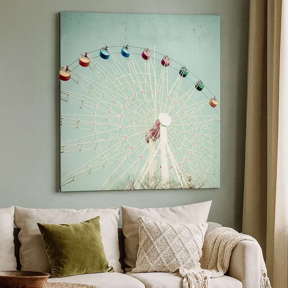 Canvas picture - Come Have Fun - 30x30 cm