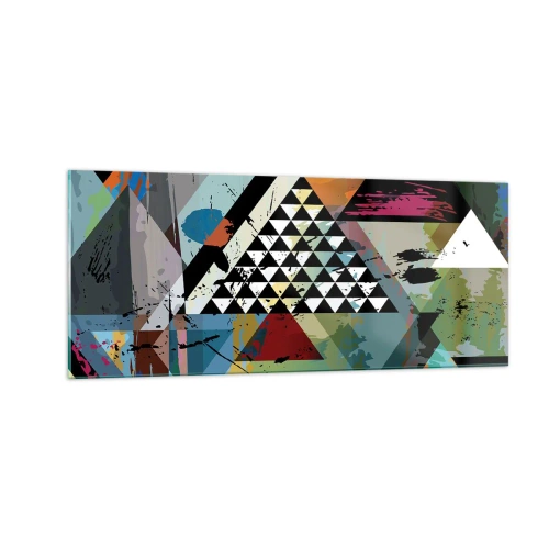 Glass picture - It is So Simple - 100x40 cm