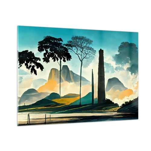 Glass picture - Higher and Higher - 100x70 cm