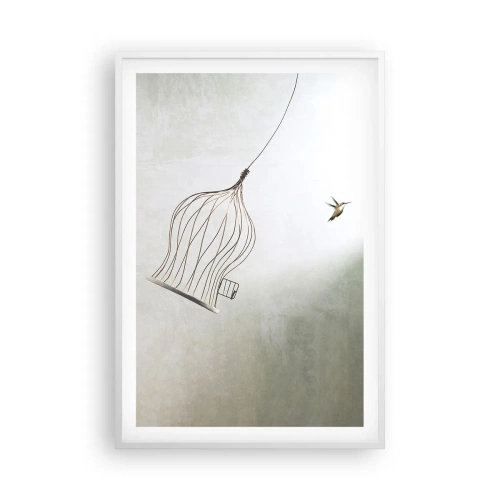 Poster in white frmae - In His Element - 61x91 cm