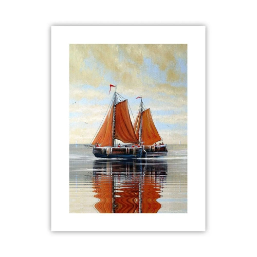 Poster - Ahoy, Sailor, Sail… - 30x40 cm