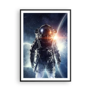 Poster in black frame - Space Adventure - 70x100 cm