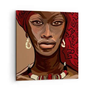 Canvas picture - Ebony Venus - 60x60 cm