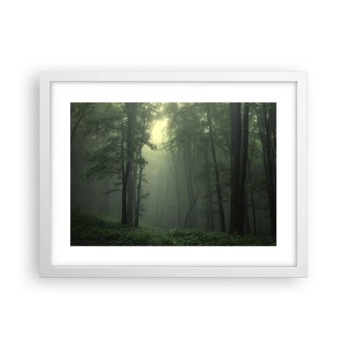 Poster in white frmae - Before It Wakes Up - 40x30 cm