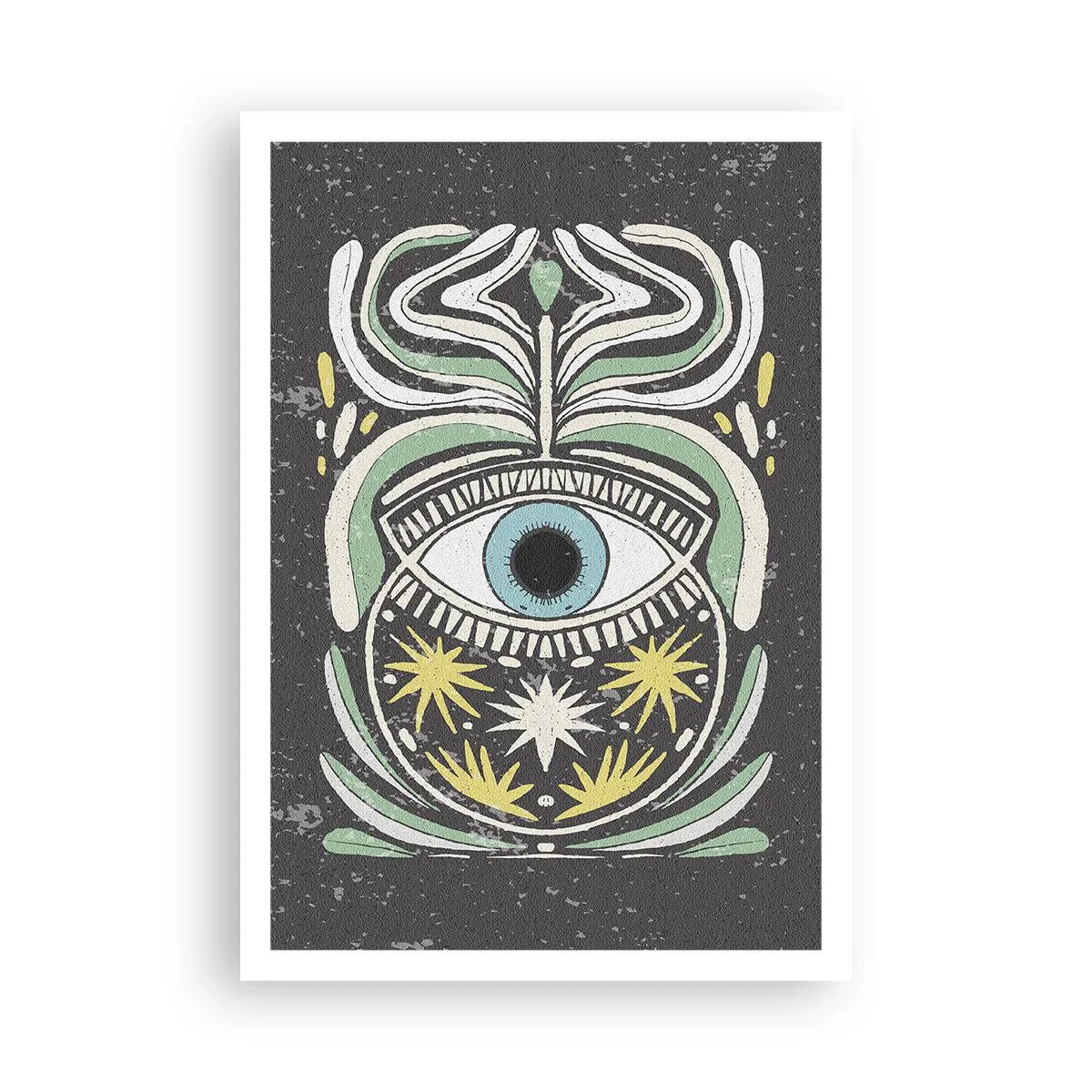 Poster - Tribal Rituals - 70x100 cm