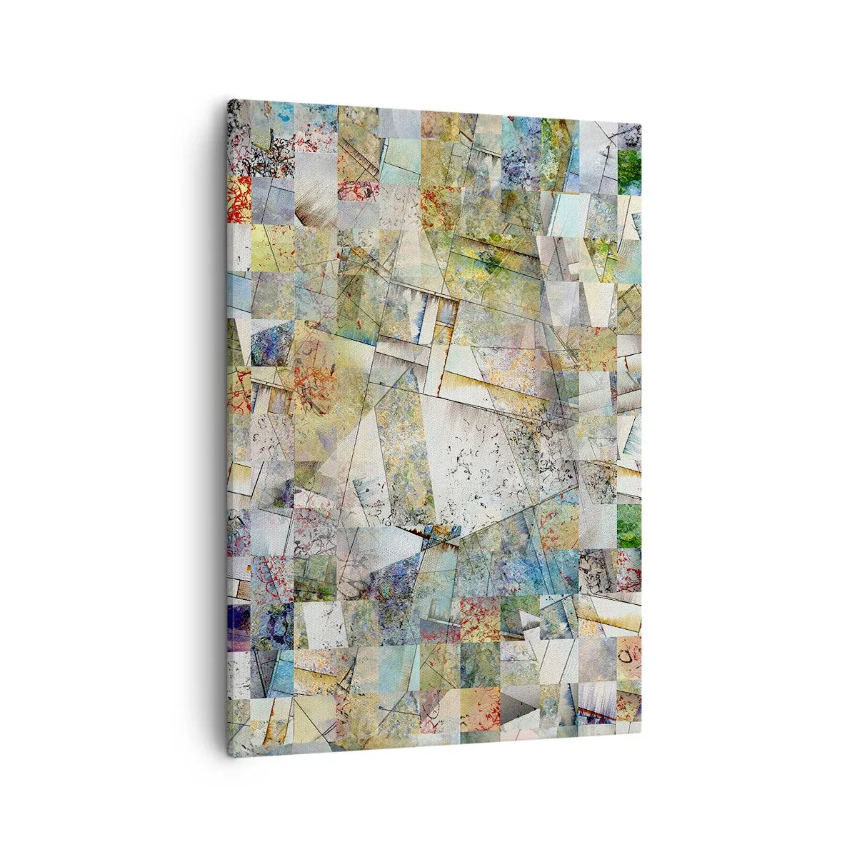 Canvas picture - Geometric Reshuffling - 50x70 cm