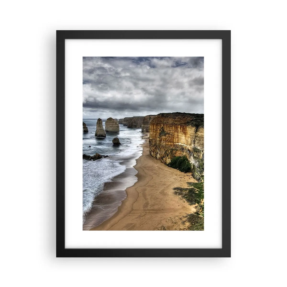 Poster in black frame - Raw Beauty - 30x40 cm