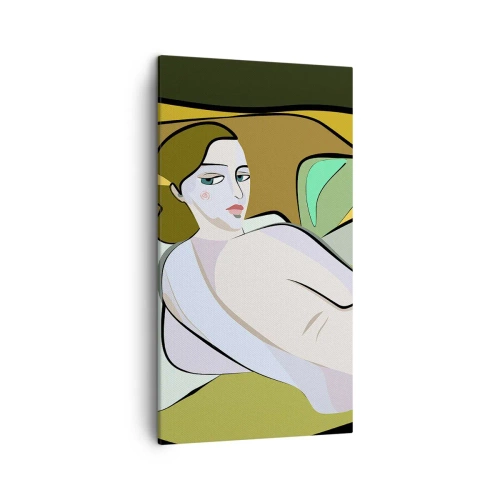 Canvas picture - Intimate Portrait - 45x80 cm