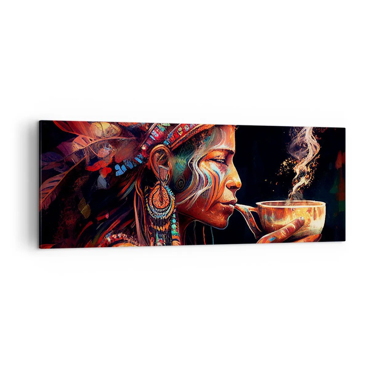 Canvas picture - Magical Ritual - 140x50 cm