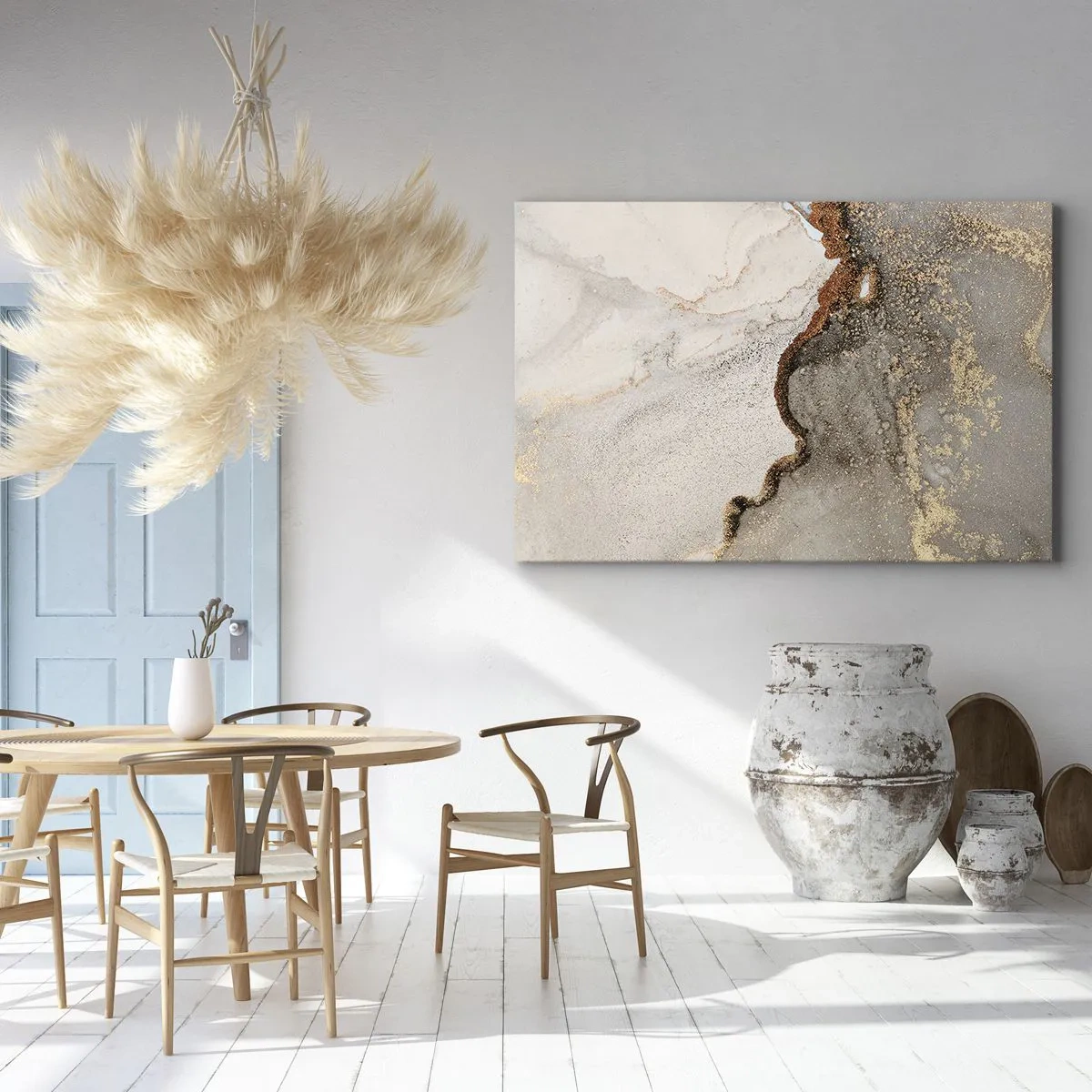 Canvas picture - On the Border of Colours - 120x80 cm