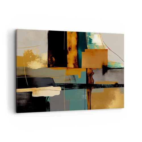 Canvas picture - Abstract - Light and Shadow - 120x80 cm