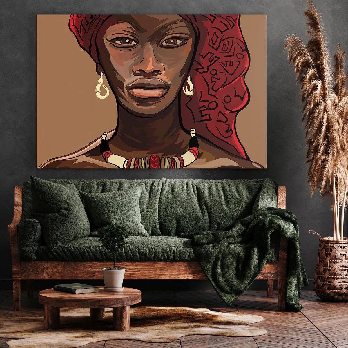 Canvas picture - Ebony Venus - 100x70 cm