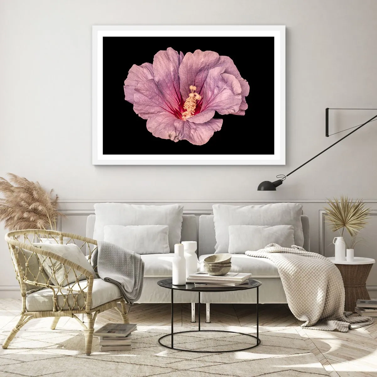 Poster in white frmae - Straight from the Heart - 40x30 cm