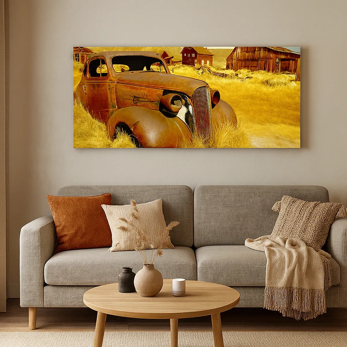 Canvas picture - Deserved Rest - 30x30 cm