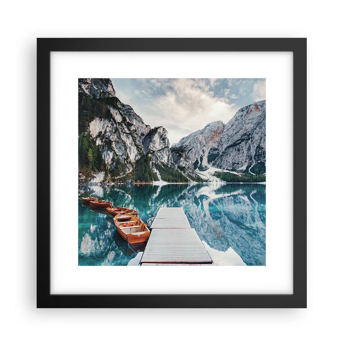 Poster in black frame - We Will Show You Beauty - 30x30 cm