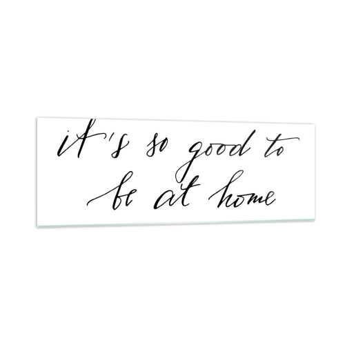 Glass picture - Whole Truth - 90x30 cm