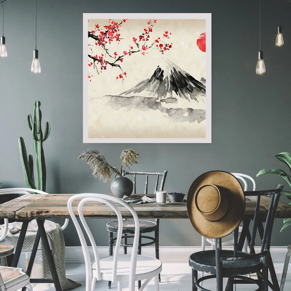 Poster - Love Japan - 40x40 cm