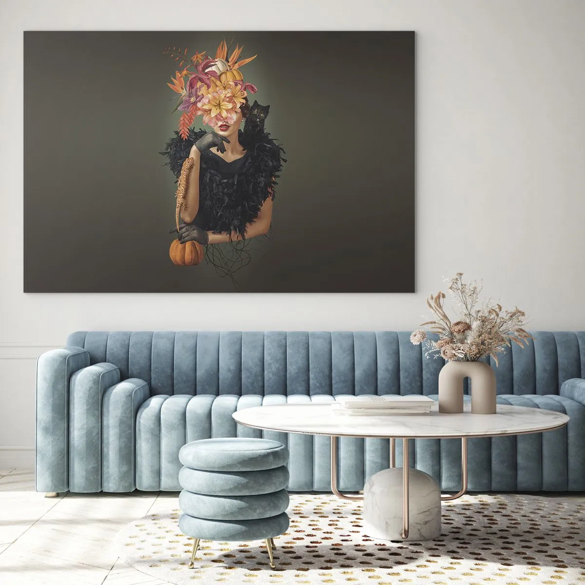 Glass picture - Charm of a Witch - 100x70 cm