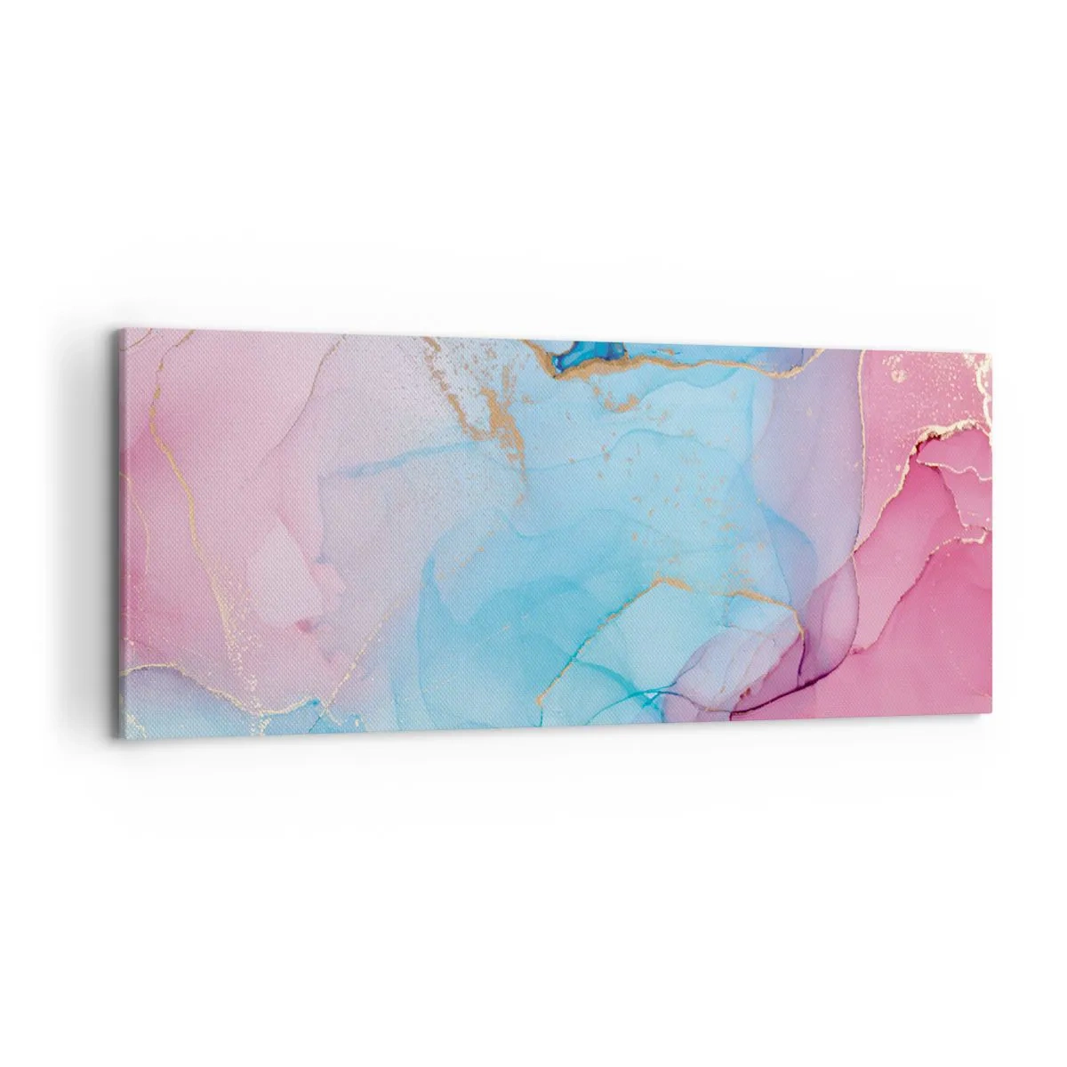 Canvas picture - Encounter and Permeation - 120x50 cm