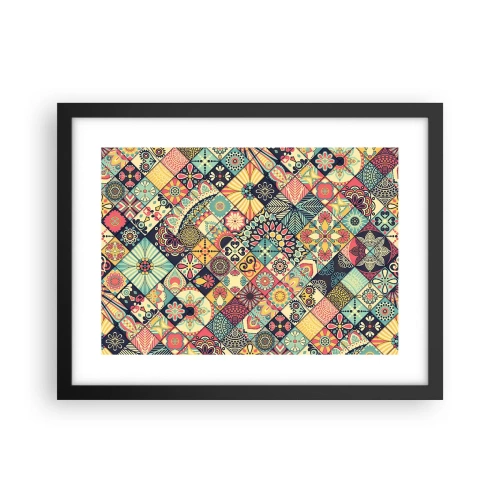 Poster in black frame - Moroccan Style - 40x30 cm