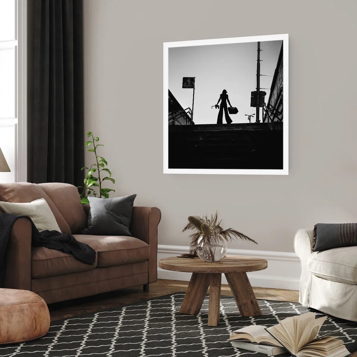 Poster - City Wander - 30x30 cm