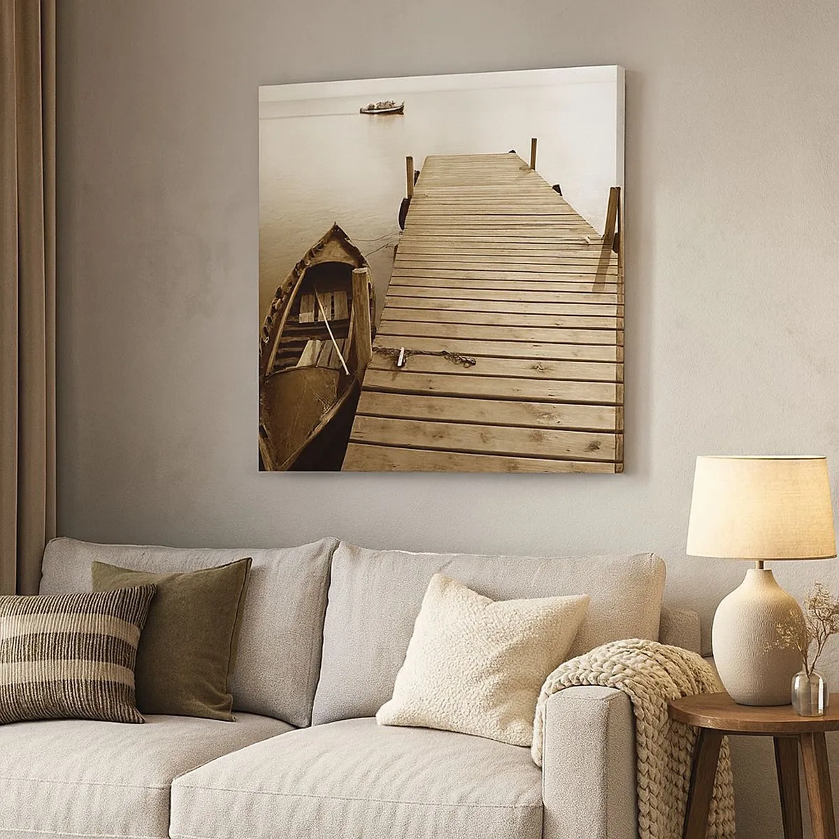 Canvas picture - Great Calm - 30x30 cm