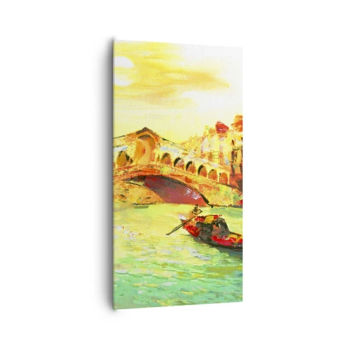 Canvas picture - Pilgrimage of Lovers - 65x120 cm