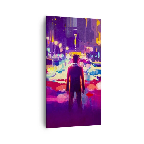 Canvas picture - Immersed in Light - 55x100 cm