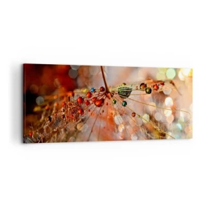 Canvas picture - Strung on a Spider's Web - 120x50 cm