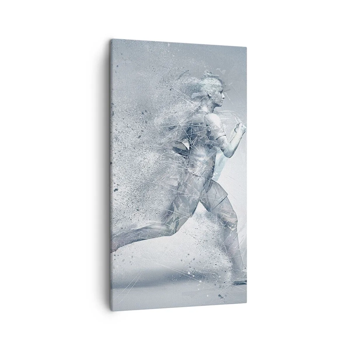 Canvas picture - Crystally Clear Energy - 45x80 cm