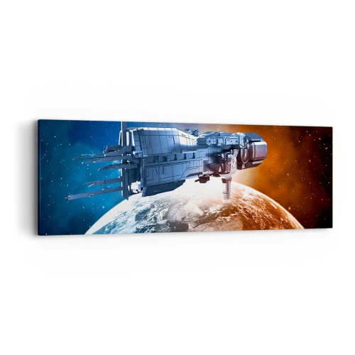 Canvas picture - Careful Observer - 90x30 cm