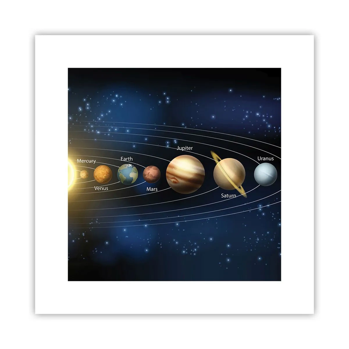 Poster - One in Ten - 30x30 cm