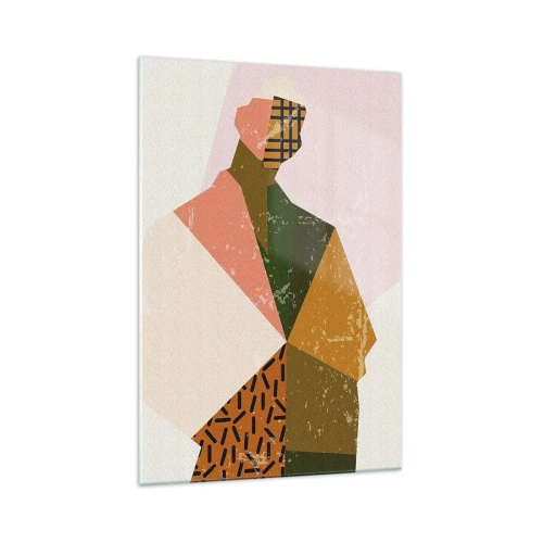 Glass picture - Human - Complex Creature - 70x100 cm