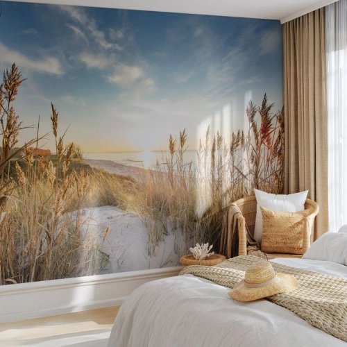 Photo Wallpaper Standard Eco - Northern Beach - Landscape, Sea, Beach - 400x280 cm