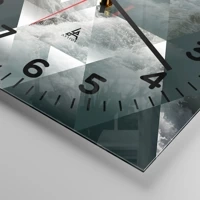 Clock face with numbers