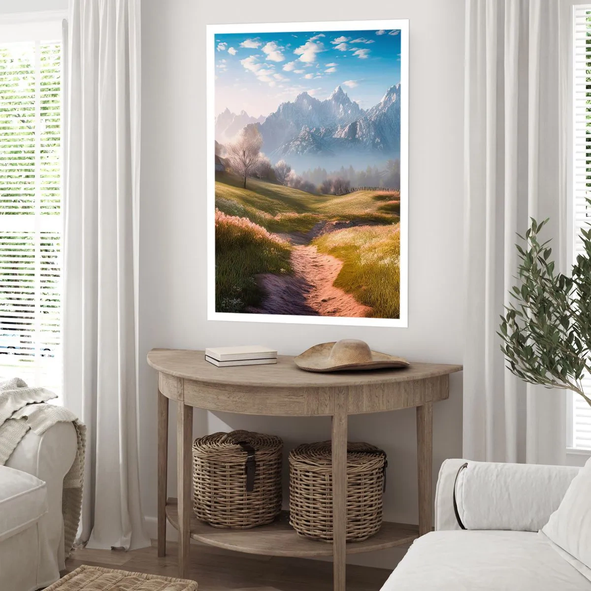 Poster - Quiet Valley - 50x70 cm