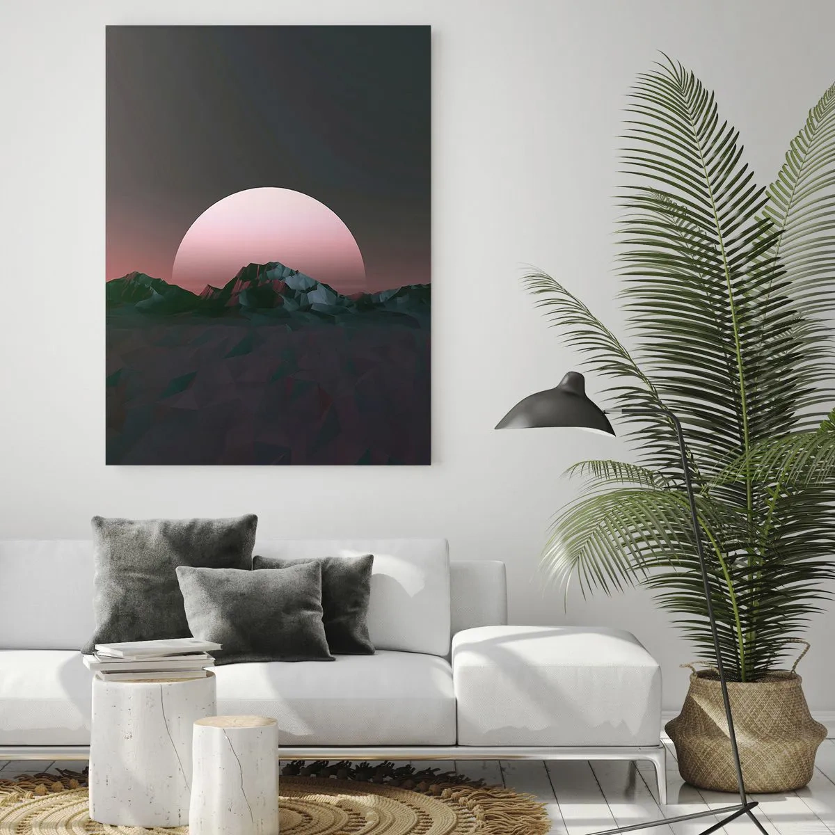 Glass picture - In a Neighbouring Galaxy - 70x100 cm