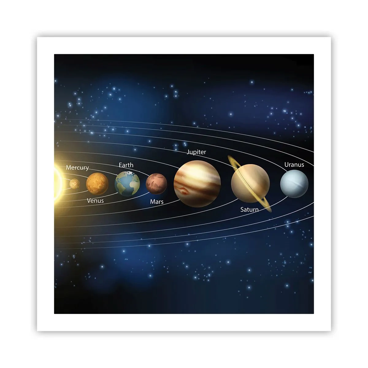 Poster - One in Ten - 60x60 cm