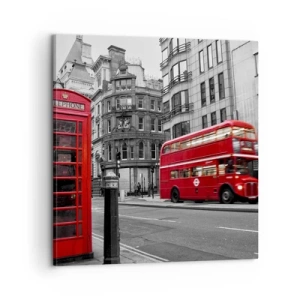 Canvas picture - The Reddest in Europe - 60x60 cm