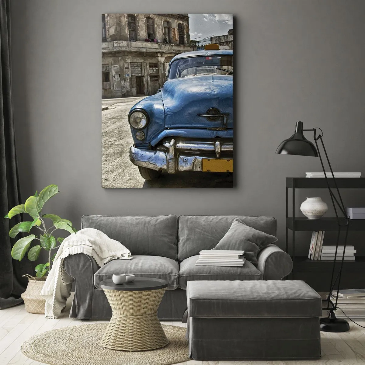 Canvas picture - Old Is Beautiful - 45x80 cm