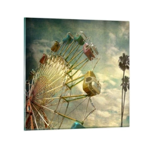 Glass picture - There Will Be Fun… - 30x30 cm