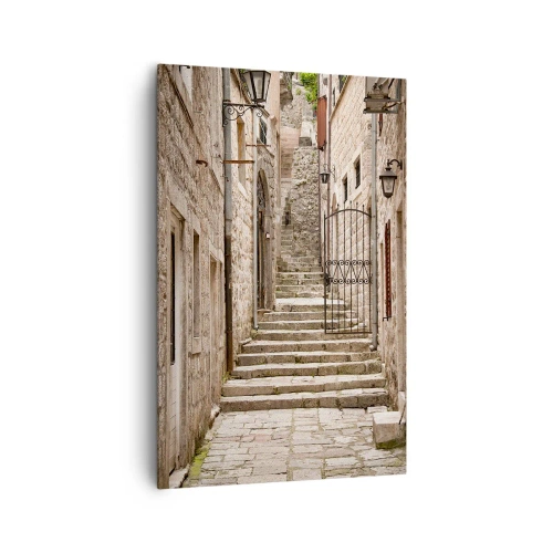 Canvas picture - Magical Old Alley - 80x120 cm