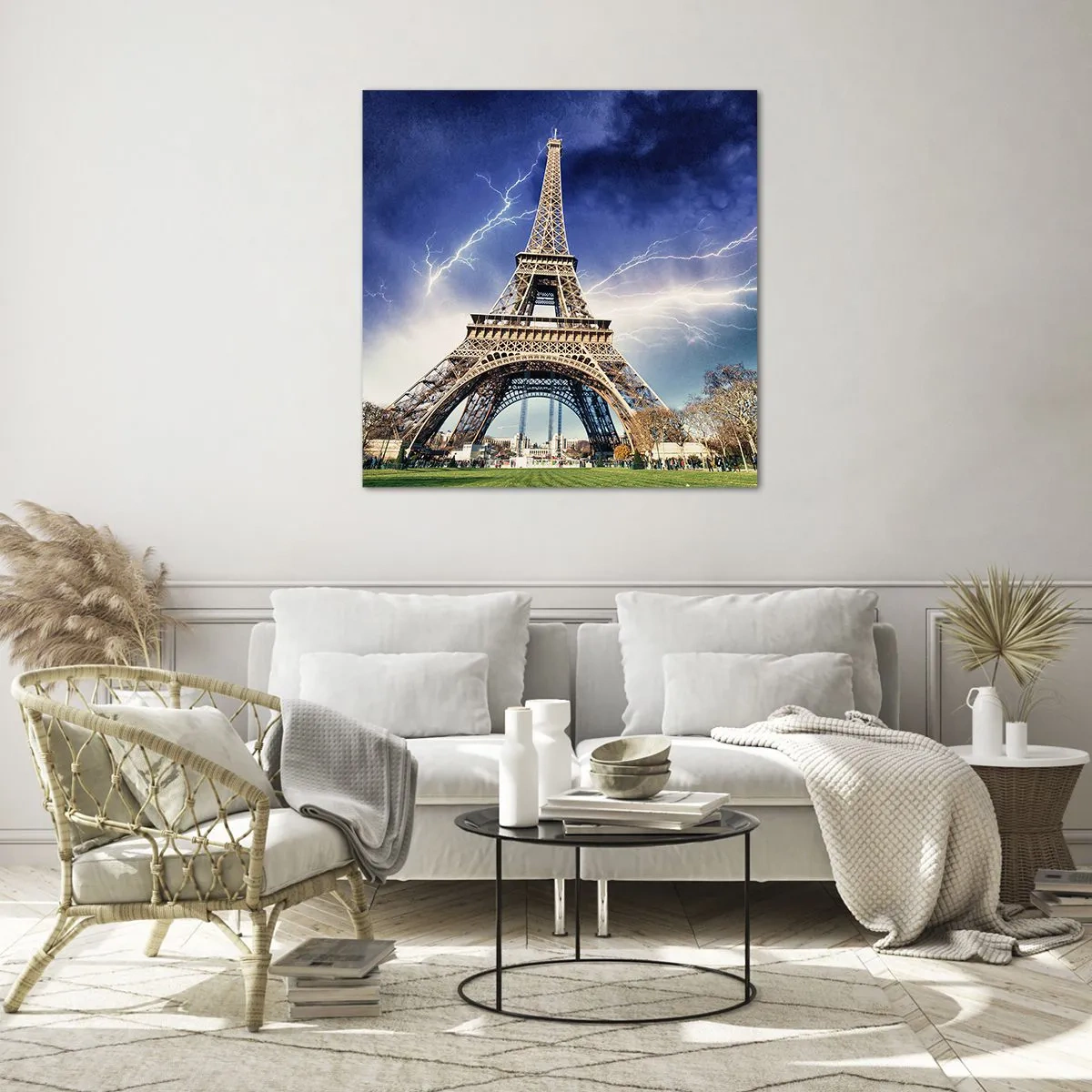 Glass picture - Queen of the Storms - 50x50 cm