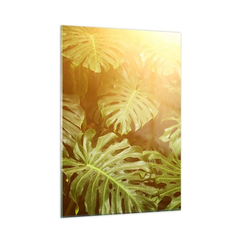 Glass picture - Walking into the Green - 50x70 cm