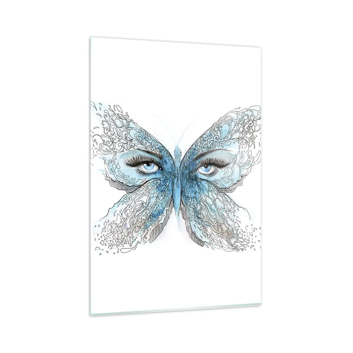 Glass picture - Eros Praying Mantis - 80x120 cm
