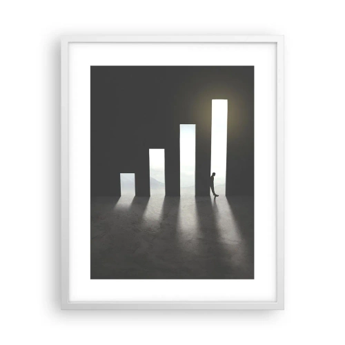 Poster in white frmae - Success - Impression - 40x50 cm